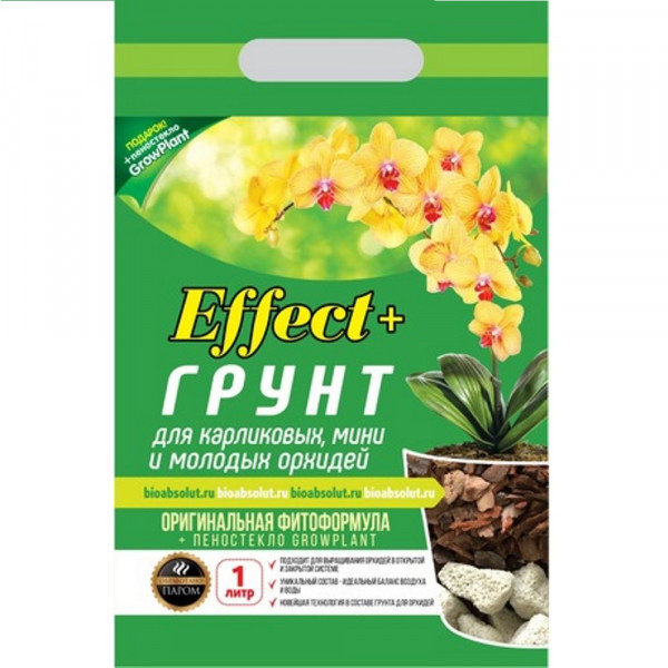Грунт "Effect+" для мини орхидей 1л